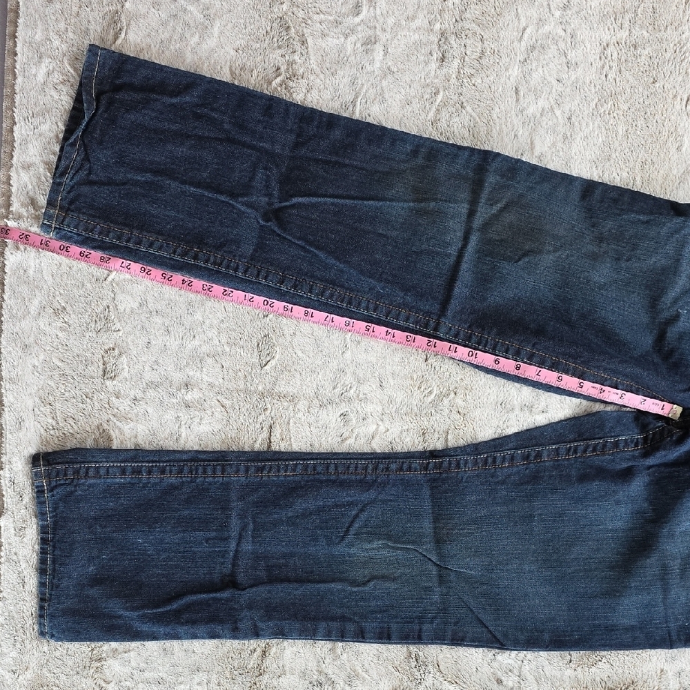 Ariat Men’s Relaxed Boot Dark Blue Denim Jeans - Picture 5 of 16